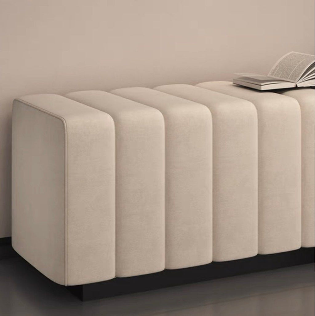 Maple Home Upholstered Ottoman ¨C Custom Sizes & Colors,UAE-Made