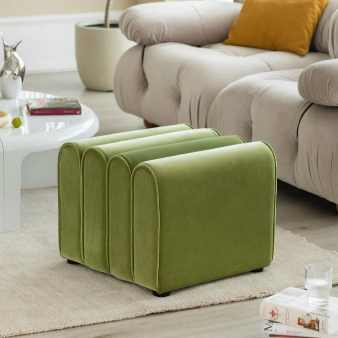 Maple Home Upholstered Ottoman ¨C Custom Sizes & Colors,UAE-Made