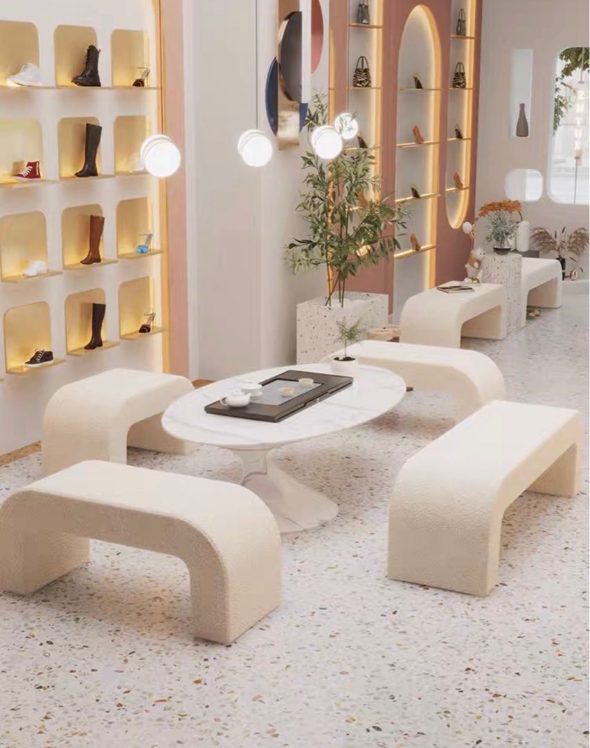 Maple Home Upholstered Ottoman ¨C Custom Sizes & Colors,UAE-Made