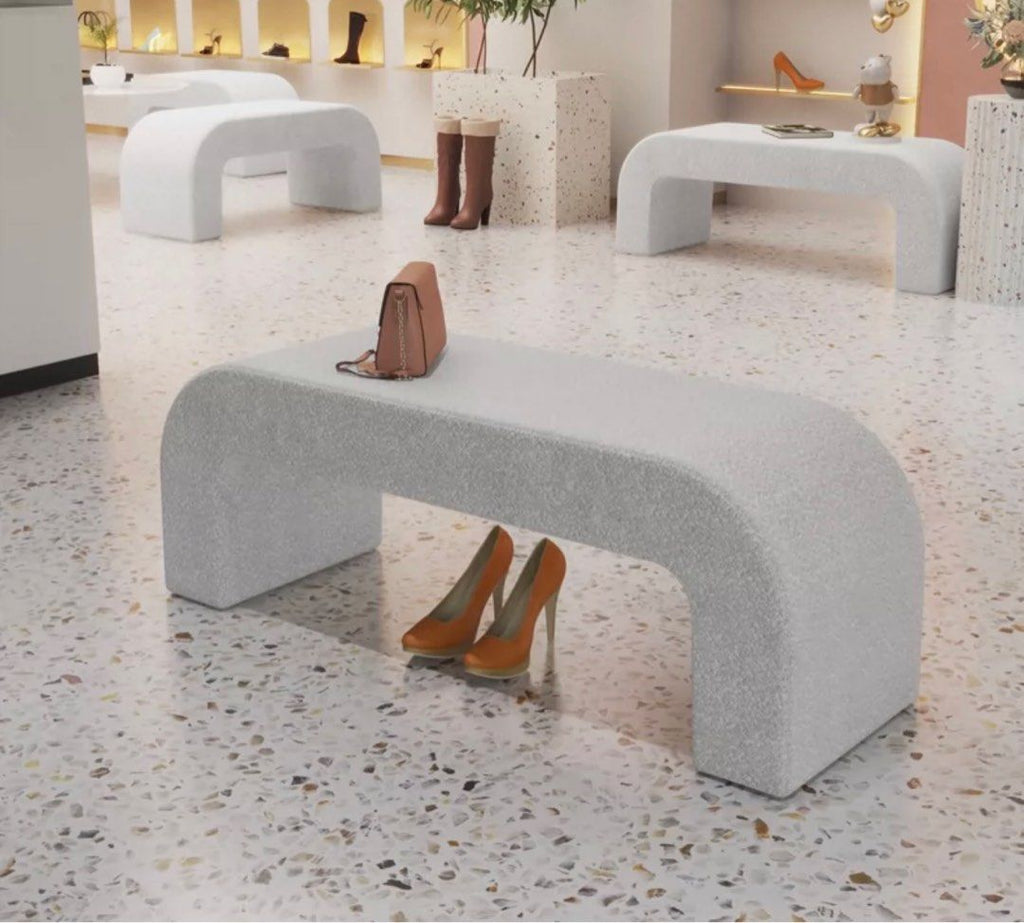 Maple Home Upholstered Ottoman ¨C Custom Sizes & Colors,UAE-Made
