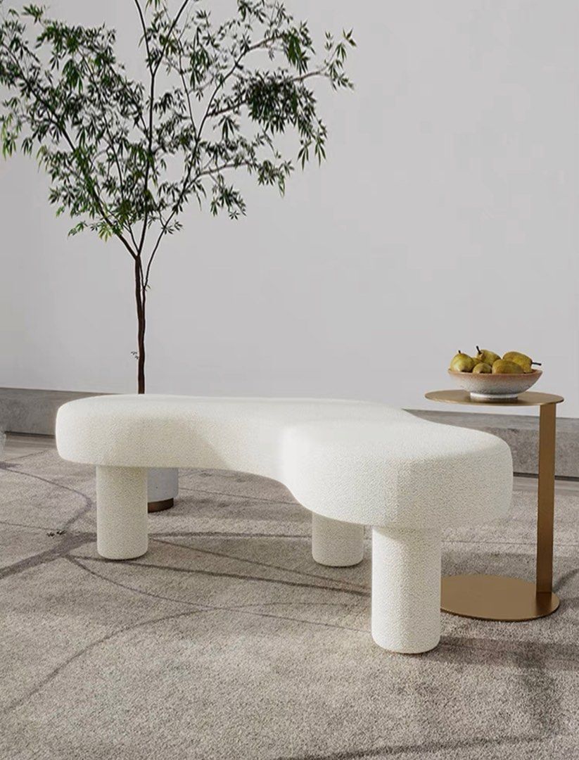 Maple Home Upholstered Ottoman ?¡ìC Custom Sizes & Colors,UAE-Made