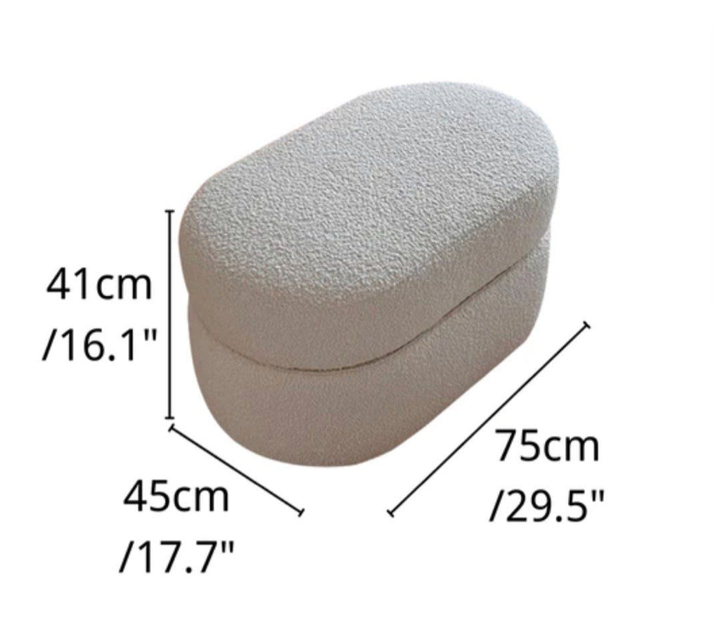 Maple Home Upholstered Ottoman ?¡ìC Custom Sizes & Colors,UAE-Made