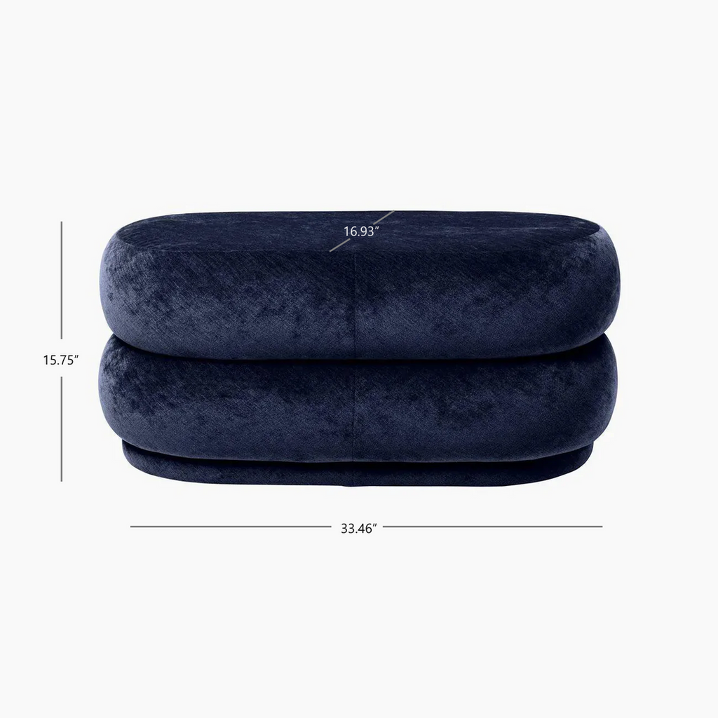 Maple Home Upholstered Ottoman ?¡ìC Custom Sizes & Colors,UAE-Made