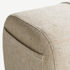 Maple Home Upholstered Ottoman ?¡ìC Custom Sizes & Colors,UAE-Made