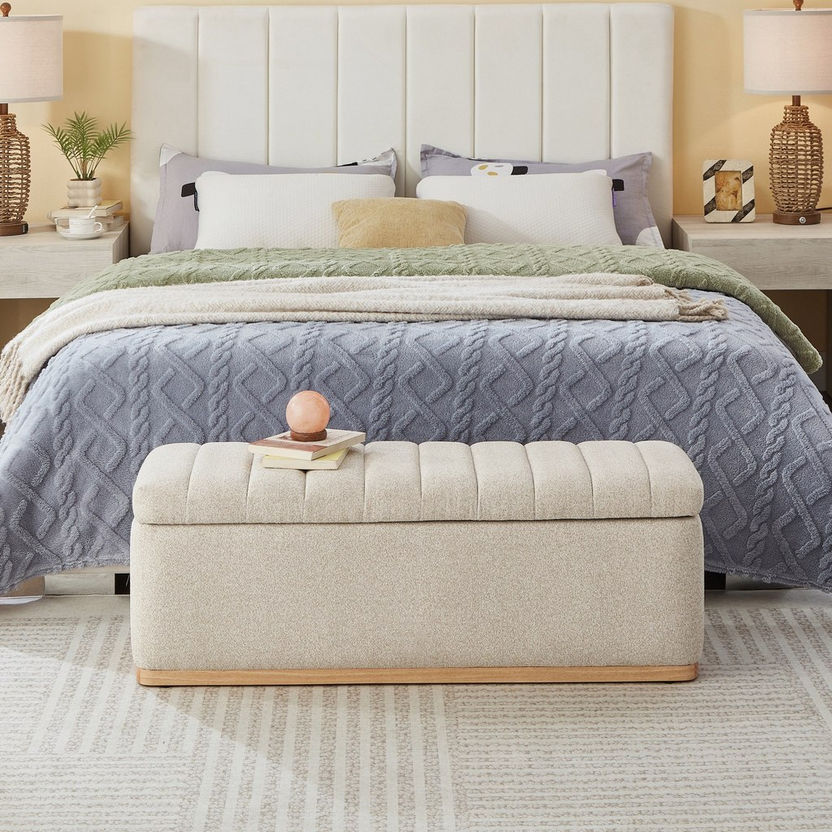 Maple Home Upholstered Ottoman ?¡ìC Custom Sizes & Colors,UAE-Made