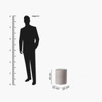 Maple Home Upholstered Ottoman ?¡ìC Custom Sizes & Colors,UAE-Made