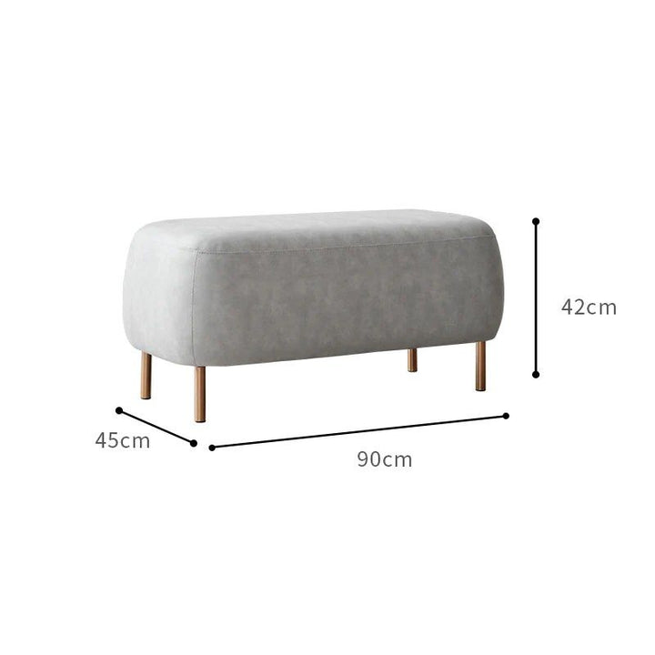 Maple Home Upholstered Ottoman ?¡ìC Custom Sizes & Colors,UAE-Made