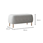 Maple Home Upholstered Ottoman ?¡ìC Custom Sizes & Colors,UAE-Made