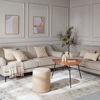 Maple Home Upholstered Ottoman ?¡ìC Custom Sizes & Colors,UAE-Made