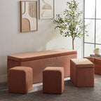 Maple Home Upholstered Ottoman ?¡ìC Custom Sizes & Colors,UAE-Made