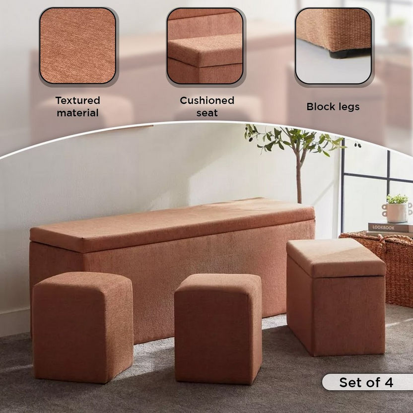 Maple Home Upholstered Ottoman ?¡ìC Custom Sizes & Colors,UAE-Made