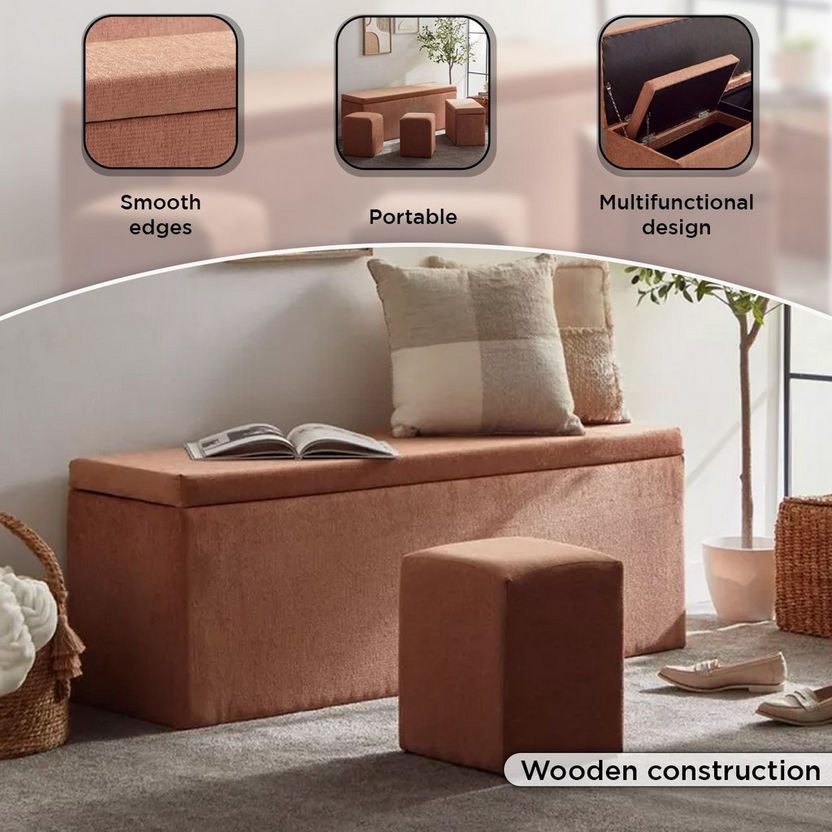 Maple Home Upholstered Ottoman ?¡ìC Custom Sizes & Colors,UAE-Made